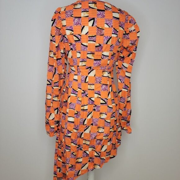 SHEIN Tie Front Ayssemtrical Dress - Picture 4 of 10